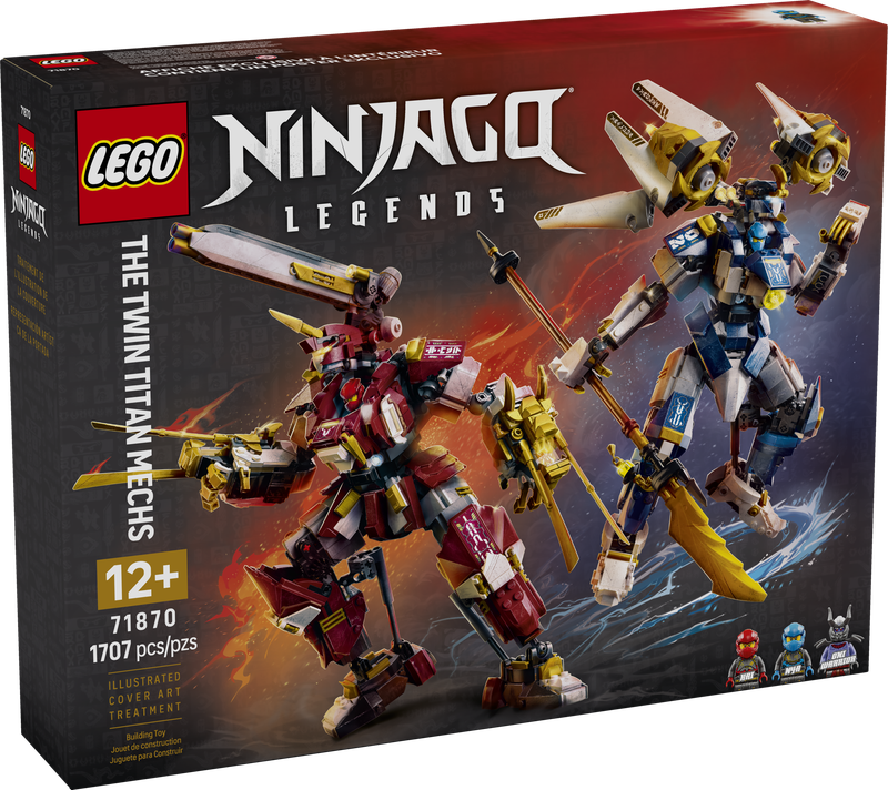 LEGO® NINJAGO - The Twin Titan Mechs