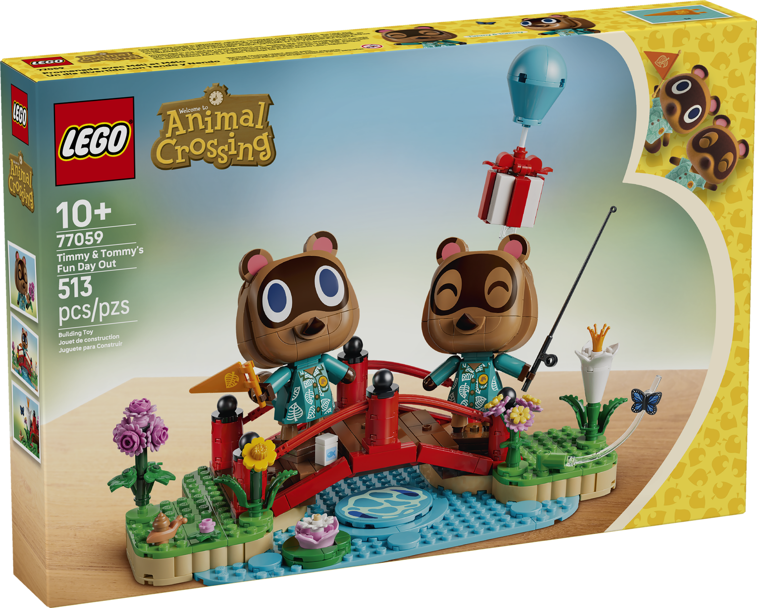 LEGO® ANIMAL CROSSING - Timmy &amp; Tommy's Fun Day Out