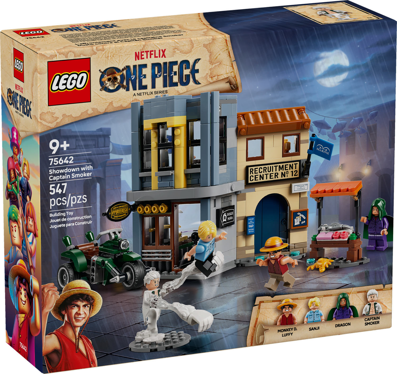 LEGO® ONE PIECE - Showdown with Captain Smoker