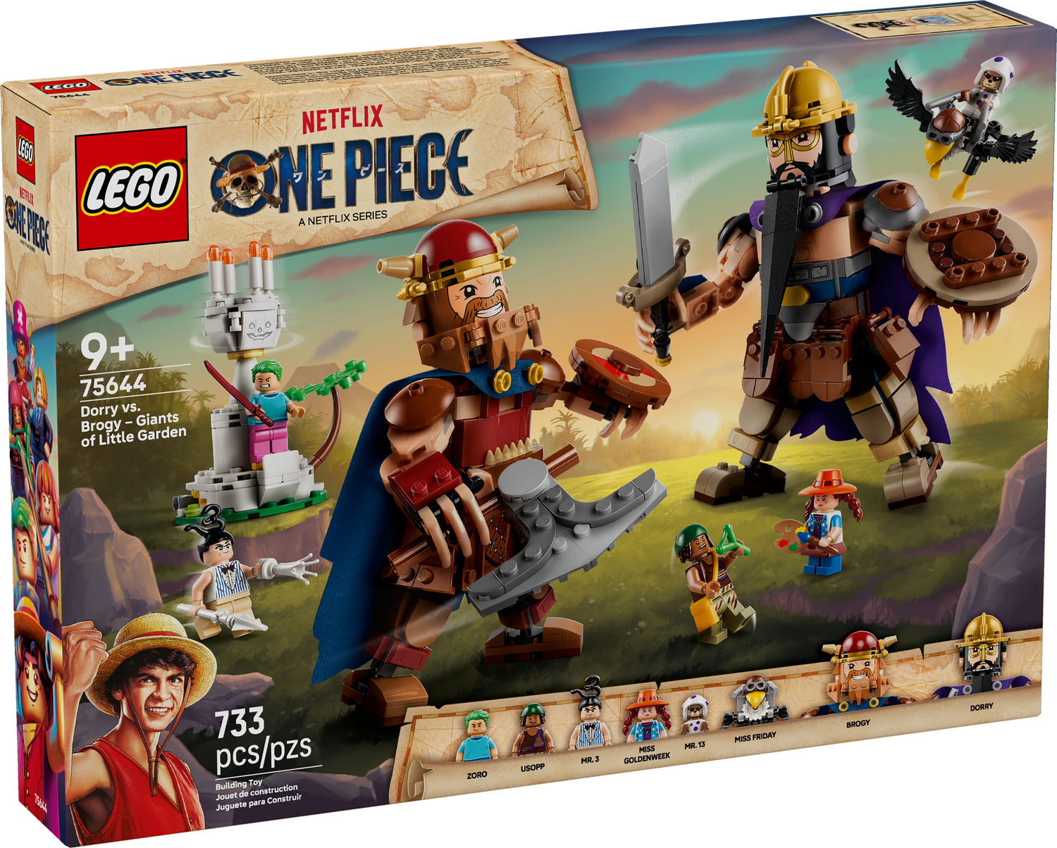 LEGO® ONE PIECE - Dorry vs. Brogy – Giants of Little Garden