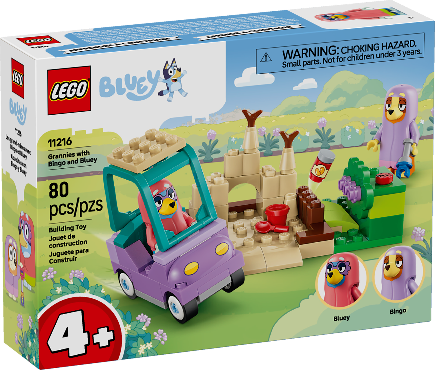LEGO® BLUEY - Grannies with Bingo and Bluey