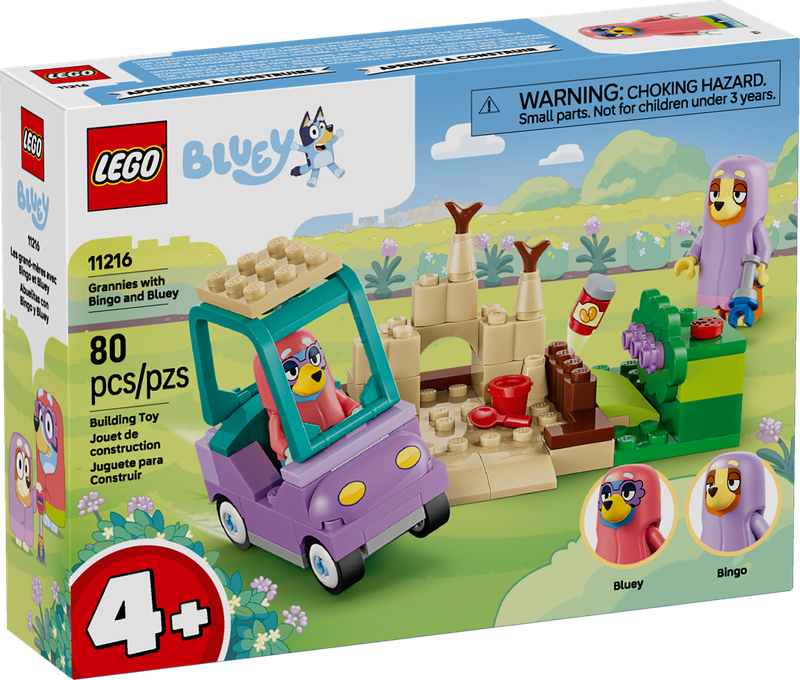 LEGO® BLUEY - Grannies with Bingo and Bluey