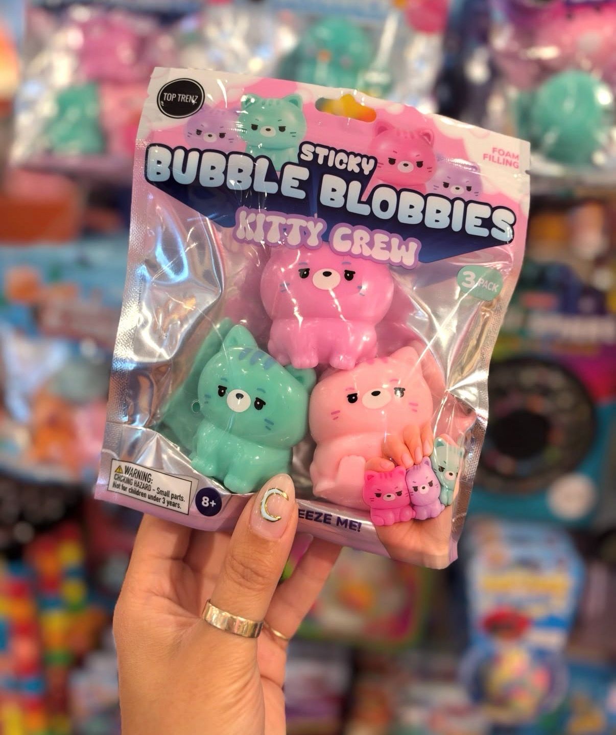 Sticky Bubble Blobbies - Kitty Crew