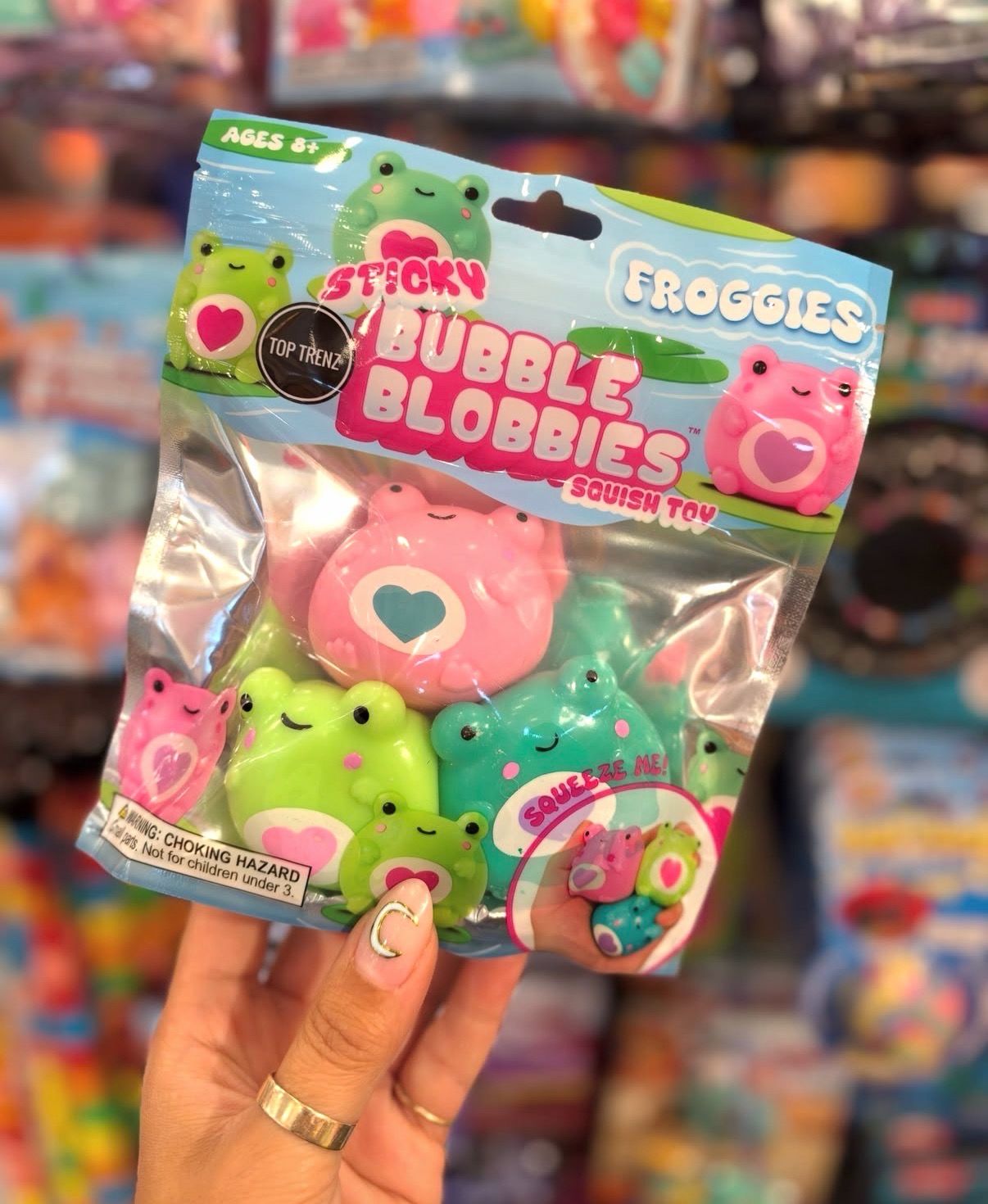Sticky Bubble Blobbies - Froggies