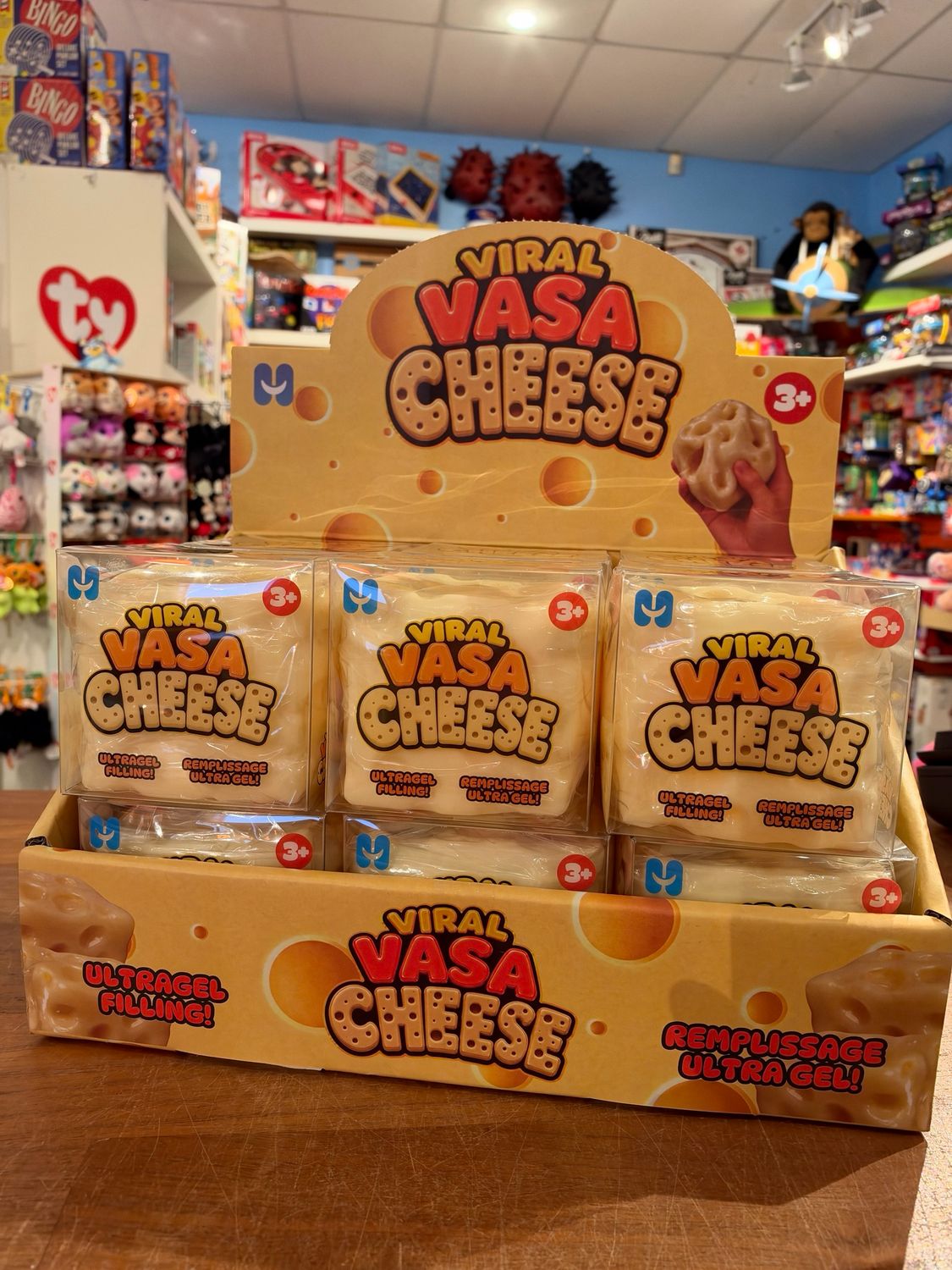 Viral Vasa Squishy Cheese - Small