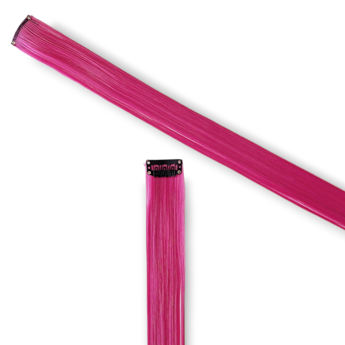 Clip in Hair Extension - Magenta