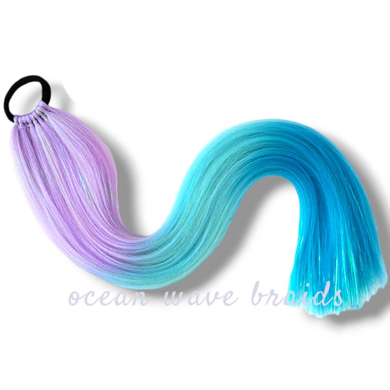 Mermaid Hair Extension - Candy Apple