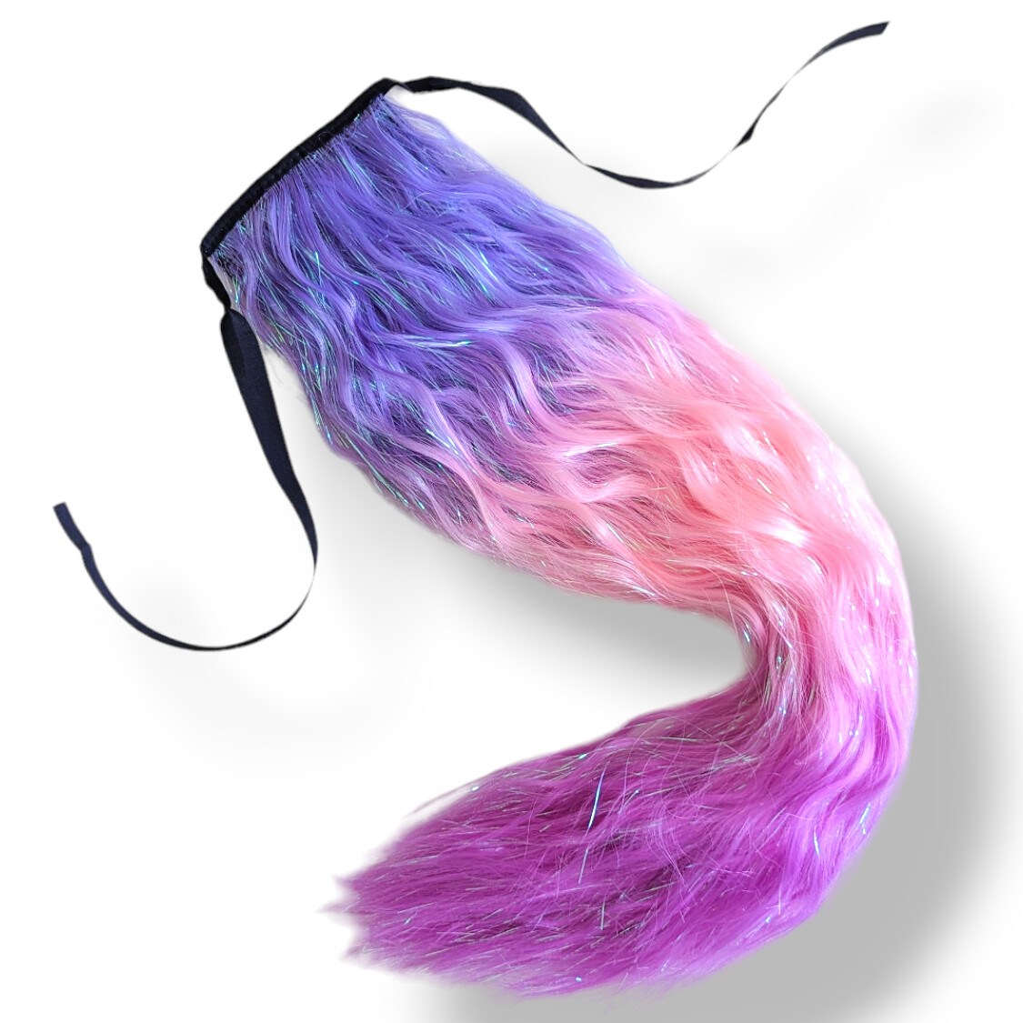 Mermaid Waves Hair Extension - Fairy Floss