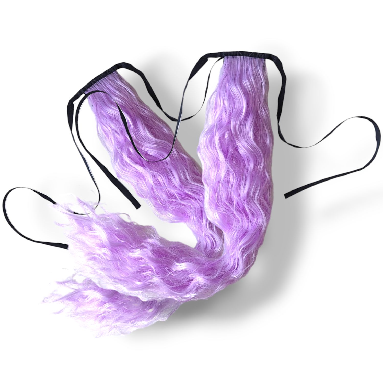 Mermaid Waves Piggy Tail Extensions - Royalty