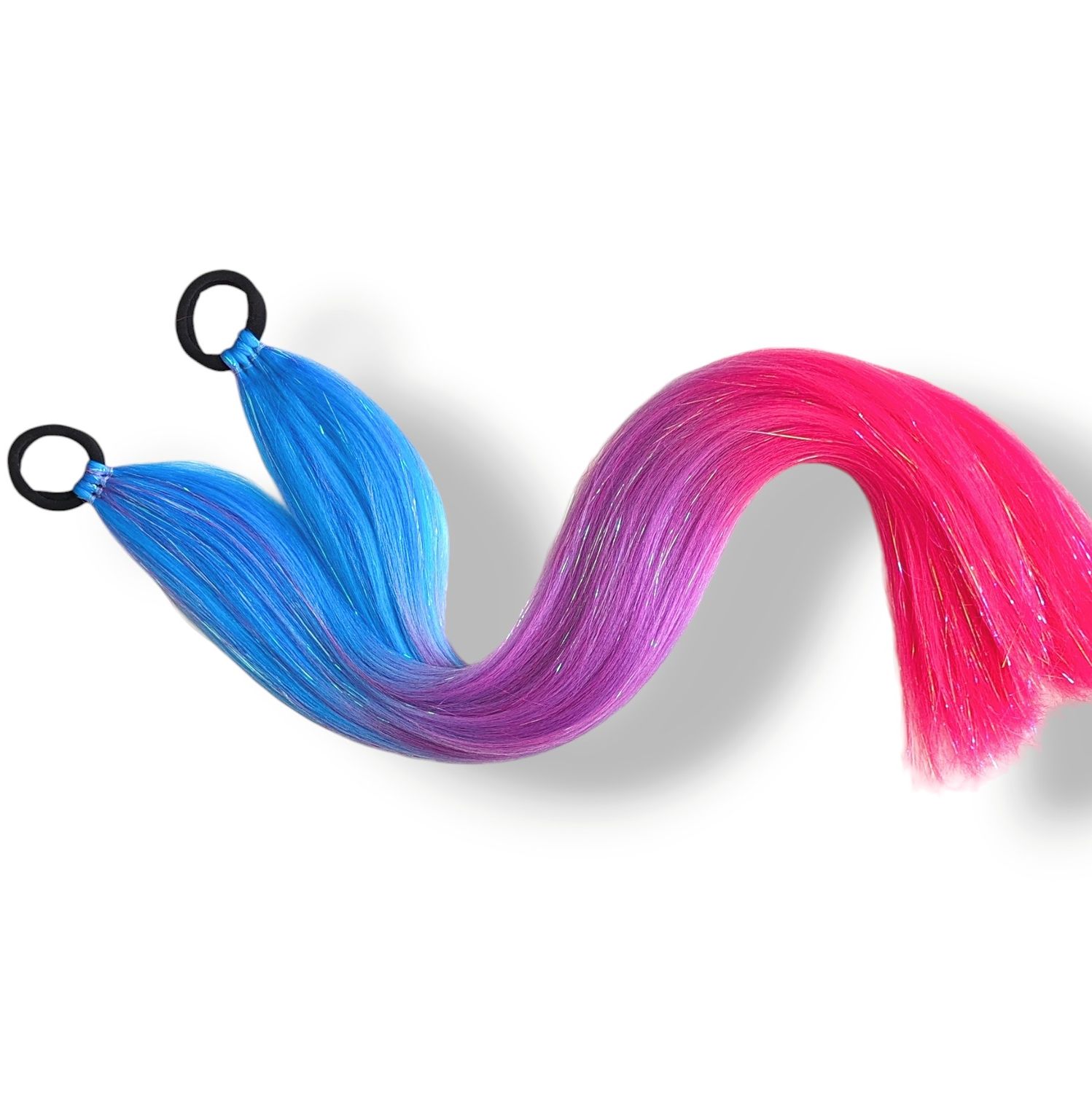 Piggy Tail Hair Extensions - Popping Candy