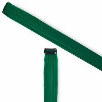Clip in Hair Extension - Green
