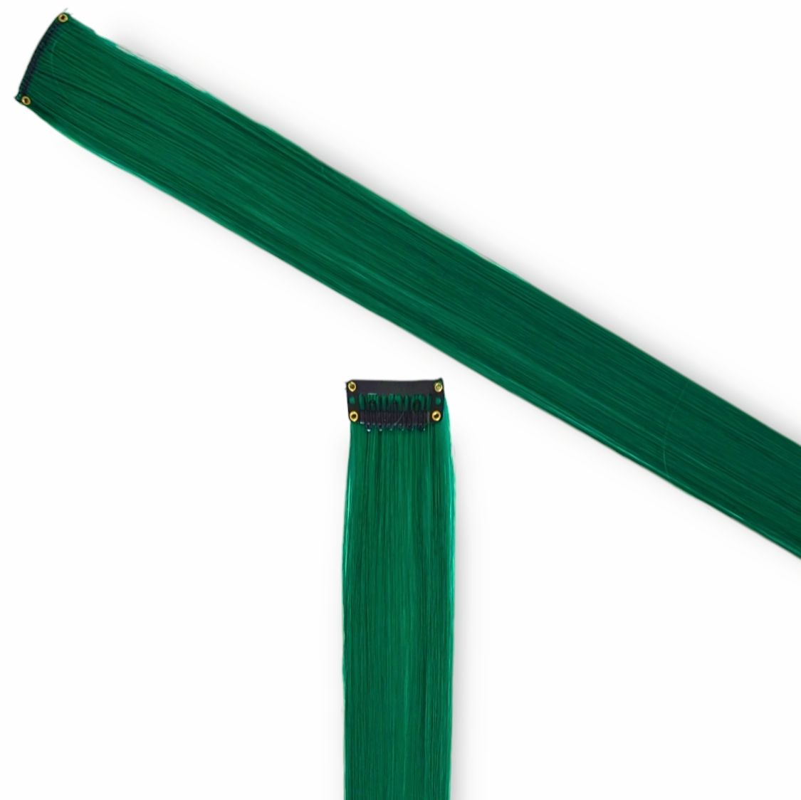 Clip in Hair Extension - Green
