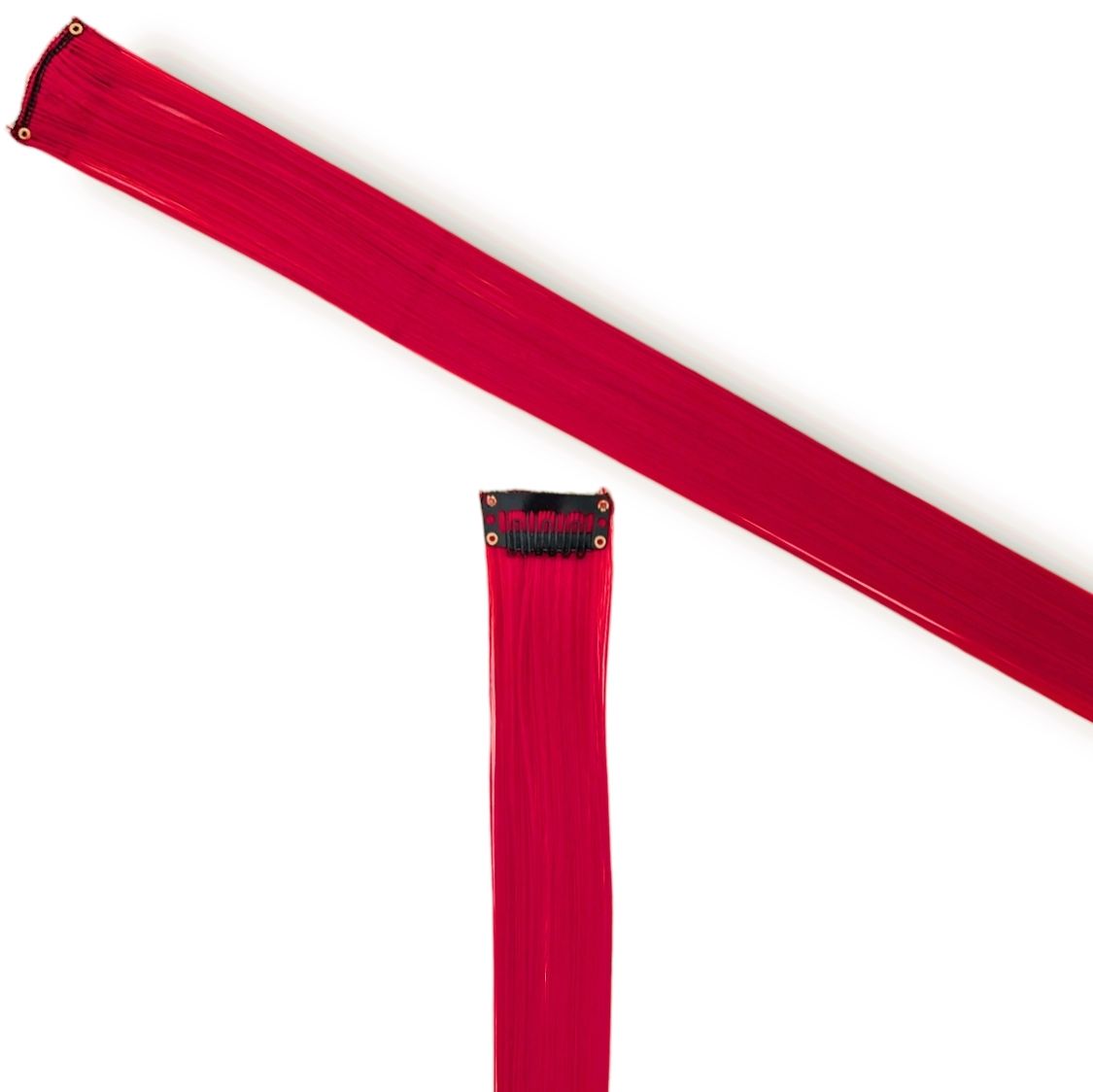 Clip in Hair Extension - Red