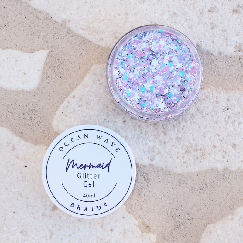 Mermaid Glitter Gel -  Enchanted Purple