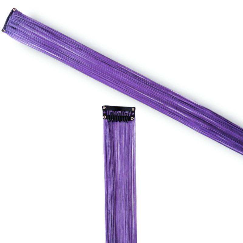 Clip in Hair Extension - Violet