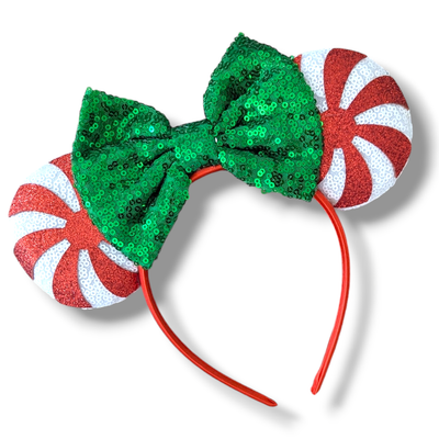 Christmas Candy Cane Headband
