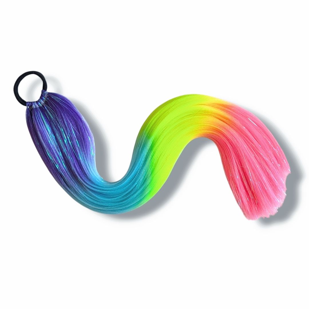 Mermaid Hair Extension - Rainbow Twist