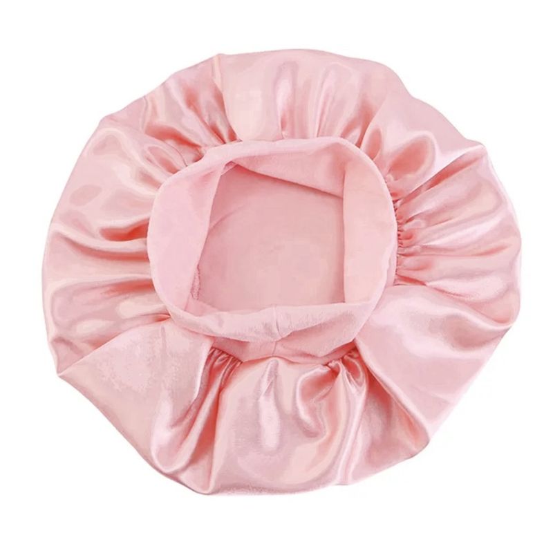 Kids Silky Sleep Bonnet - Pearl Pink