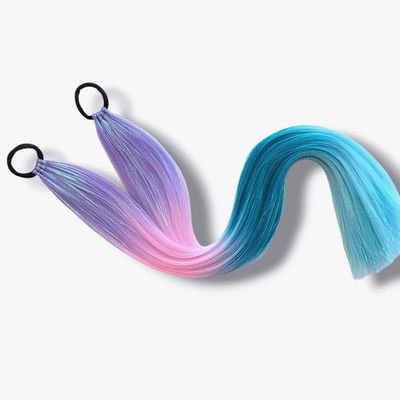 Piggy Tail Hair Extensions - Pearl