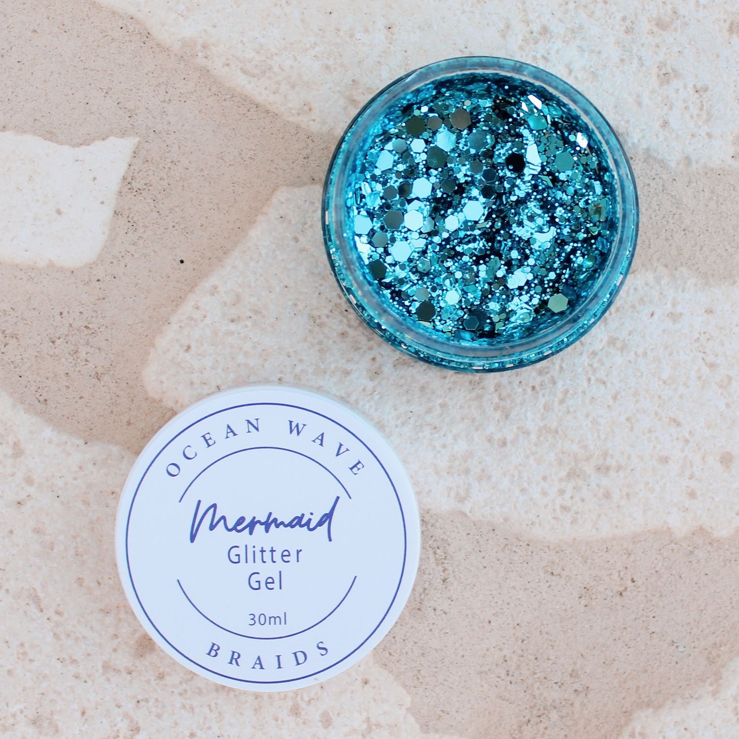 Mermaid Glitter Gel - Crystal Waters
