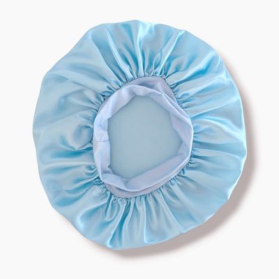 Kids Silky Sleep Bonnet - Pearl Blue 