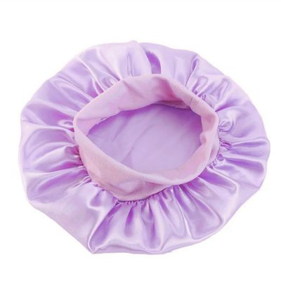 Kids Silky Sleep Bonnet - Lilac