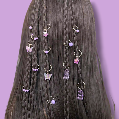 Hair Charms - Lilac