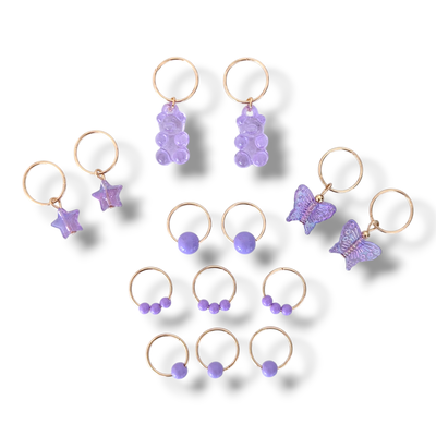 Hair Charms - Lilac