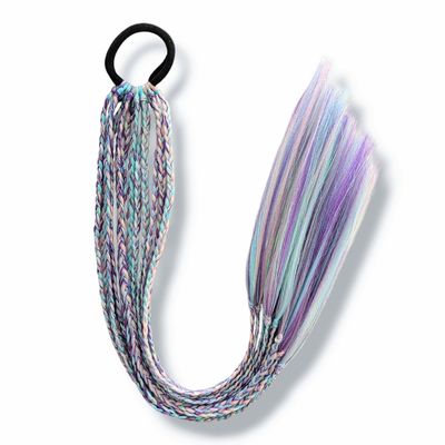 Mermaid Bandless Braids - Frosted Lilac