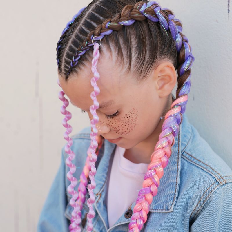 Mermaid Braiding Hair - Fairy Floss