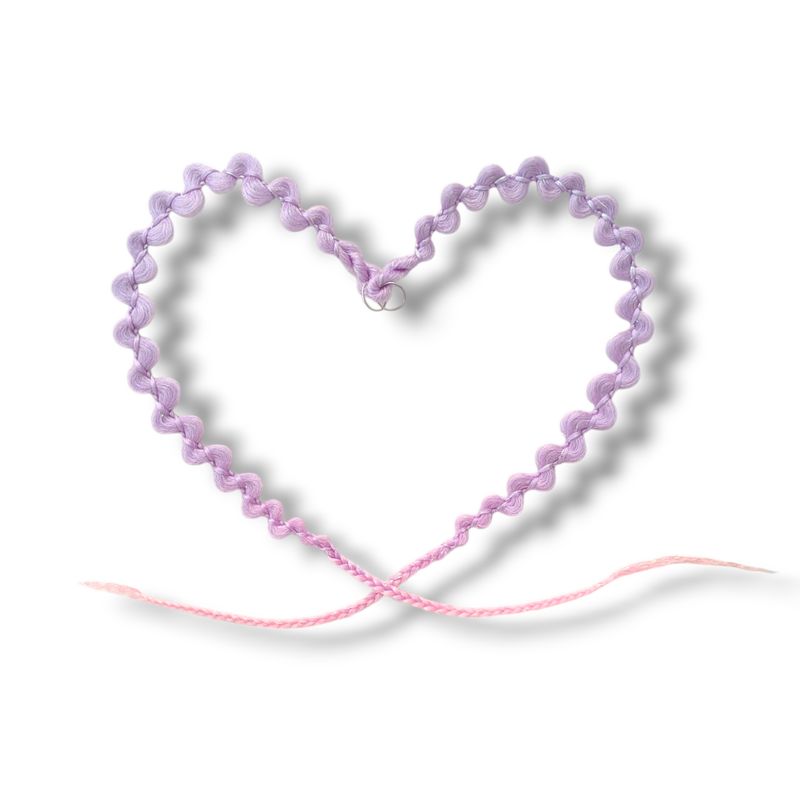 Mermaid Fringe Charms - Lilac Haze