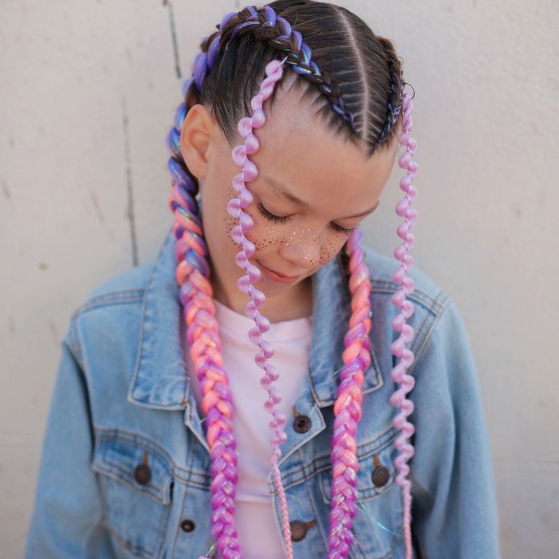 Mermaid Fringe Charms - Lilac Haze