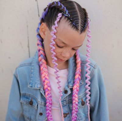Mermaid Fringe Charms - Lilac Haze