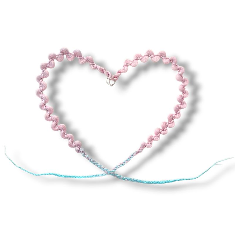 Mermaid Fringe Charms - Pink Sands