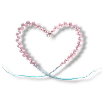 Mermaid Fringe Charms - Pink Sands