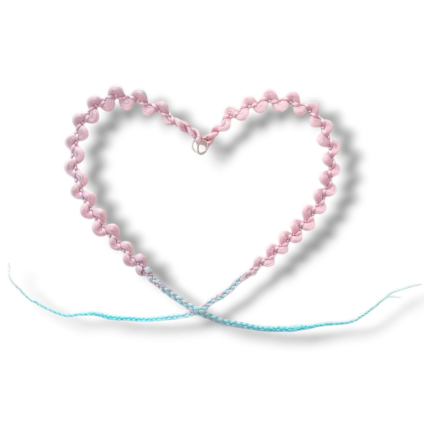 Mermaid Fringe Charms - Pink Sands