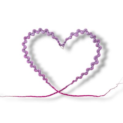 Mermaid Fringe Charms - Violet Pearl