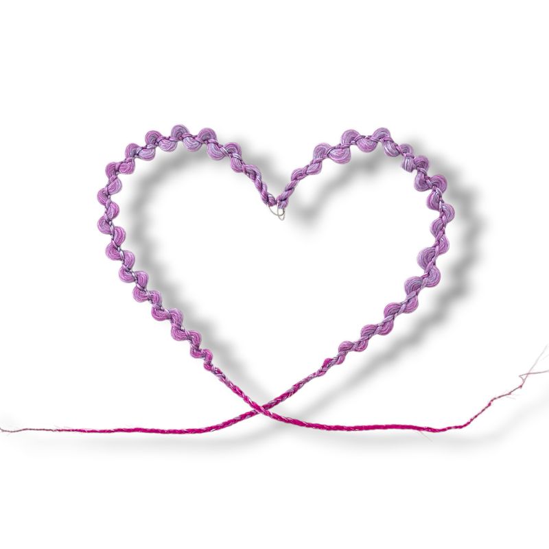Mermaid Fringe Charms - Violet Pearl