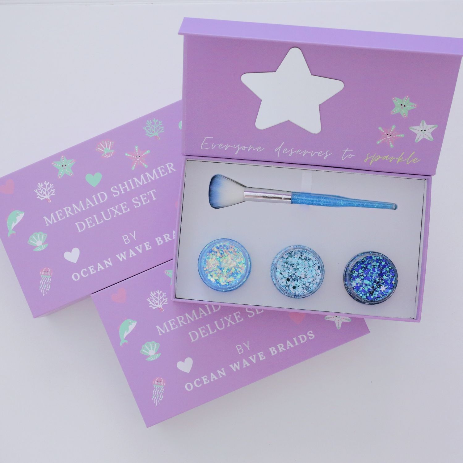 Mermaid Shimmer Deluxe Set - Ocean Breeze