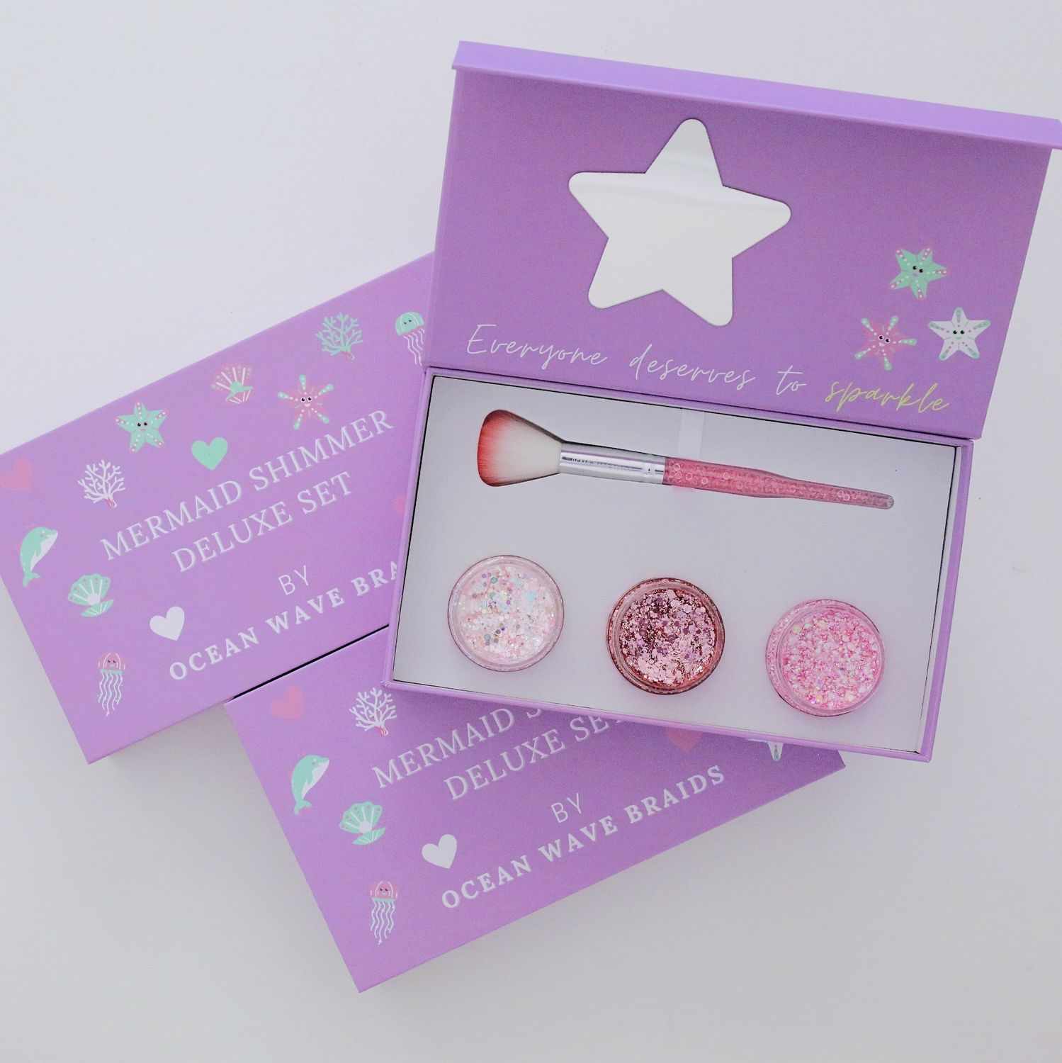 Mermaid Shimmer Deluxe Set - Pink Pearl