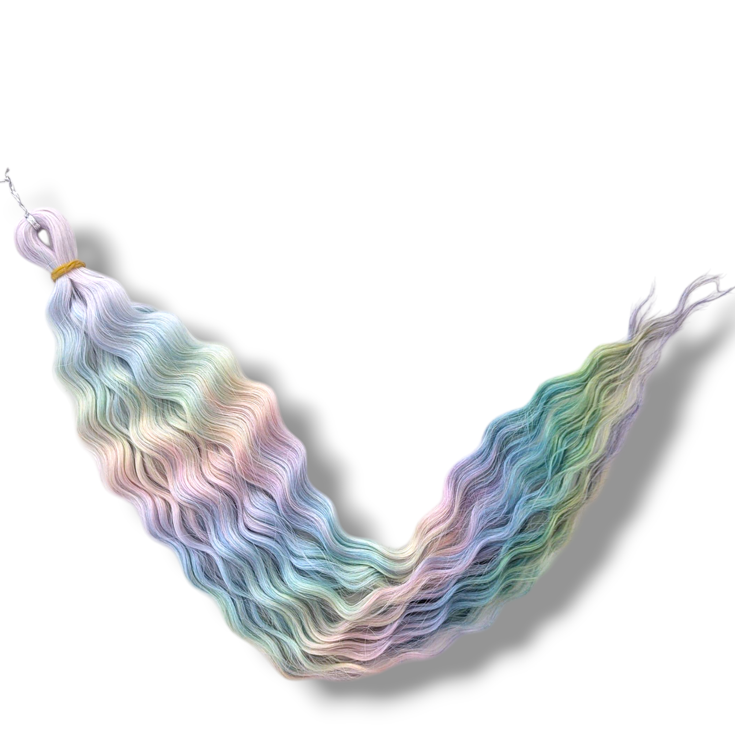 Mermaid Waves Braiding Hair - Rainbow Dreams
