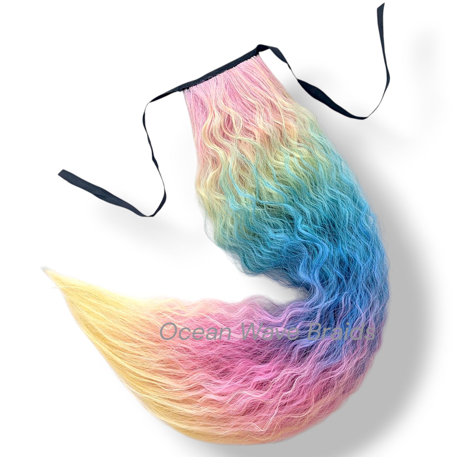 Mermaid Waves Extensions - Rainbow Unicorn