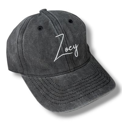 K-Pop Hat - Zoey Black