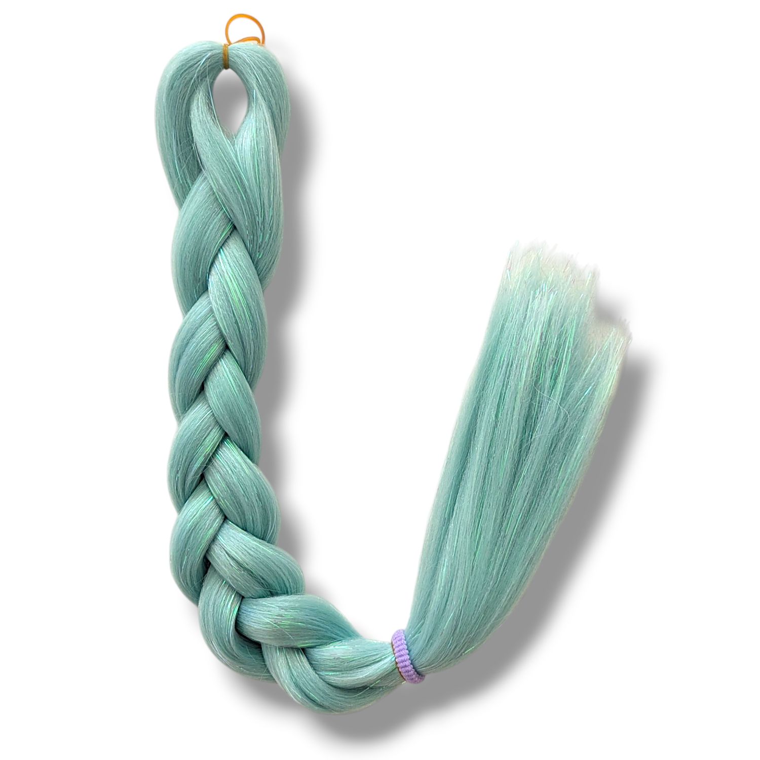 Mermaid Braiding Hair - Mint