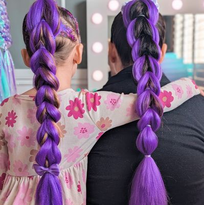 Mermaid Hair Extension - Rumi Purple