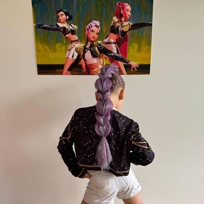 Mermaid Hair Extension - Violet Haze