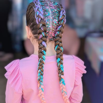 Mermaid Braiding Hair - Luna
