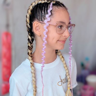 Mermaid Braiding Hair - Gold