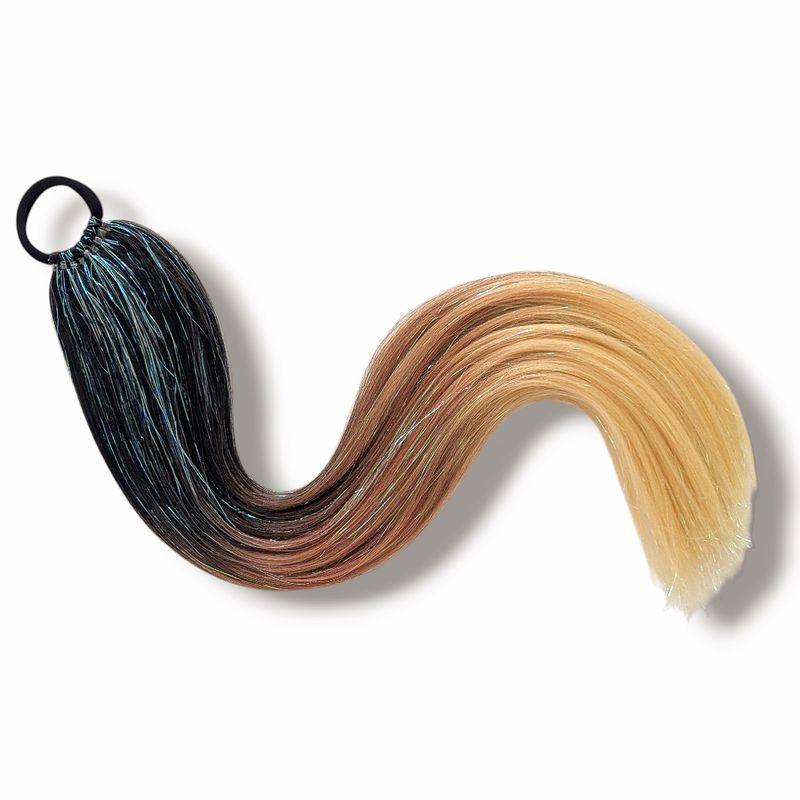 Mermaid Hair Extension - Caramel Swirl