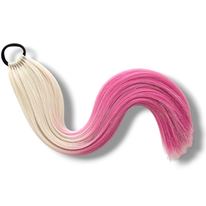 Mermaid Hair Extension - Pink Frosty